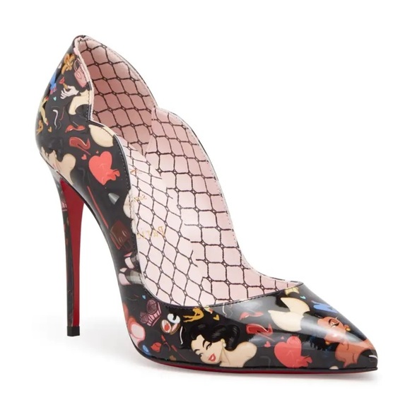 Christian Louboutin Shoes - New Size 38.5 Christian Louboutin Hot Chick Pumps Black 100mm Heel